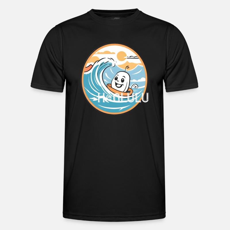 Honolulu Hawaii USA Geschenk Geschenkidee Männer Funktions-T-Shirt