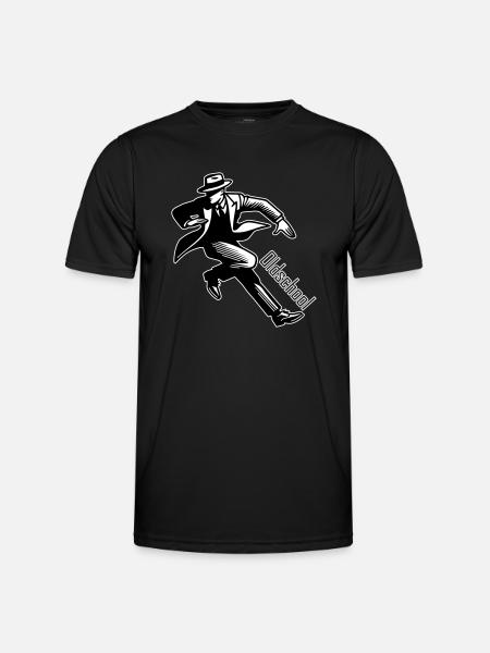 1930s Gentleman - Oldschool Design - Men's Functional T-Shirt - black