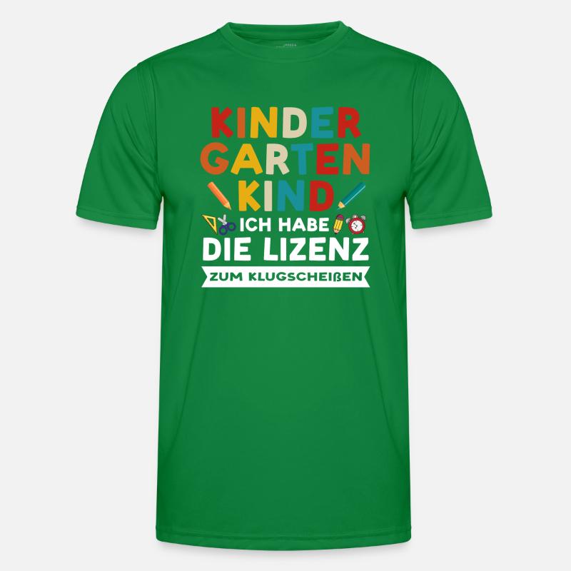 Kindergarten Anfang Kindergartenanfänger Geschenk Männer Funktions-T-Shirt
