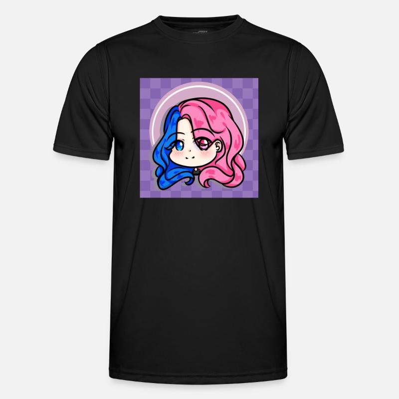 Tiffany marie chibi avec arrière-plan T-shirt sport Homme
