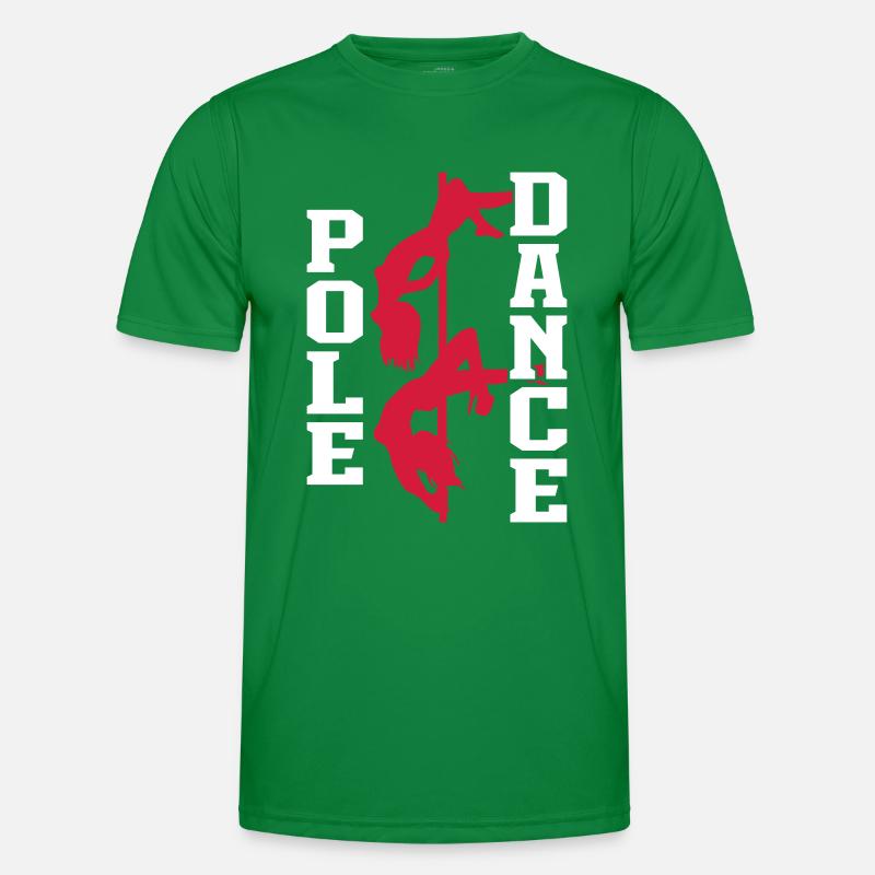 Pole Dance Men's Functional T-Shirt
