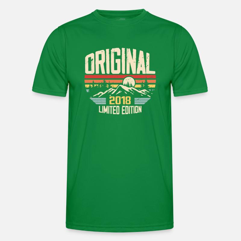 Nostalgisches 2018 Geburtstagsgeschenk 2018 Männer Funktions-T-Shirt