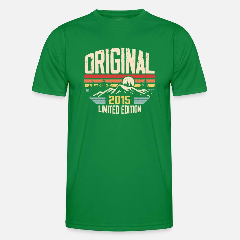 Nostalgisches 2015 Geburtstagsgeschenk 2015 Männer Funktions-T-Shirt