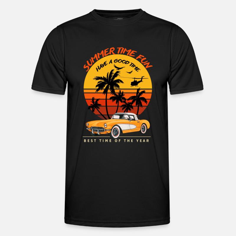 Sommer Zeit Spaß-Sommer Feeling Männer Funktions-T-Shirt