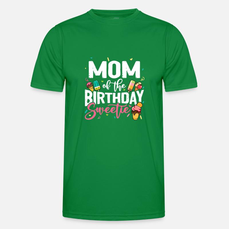 Eiscreme Party Mama Mutter Geburtstag B-Day Männer Funktions-T-Shirt