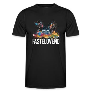 Cologne Kölle Carnaval Gebützt Kölle Alaaf Jeck Party - T-shirt sport Homme - noir - Devant - AI Model Male 178 dark (178cm)