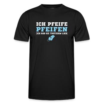 Fußballtrainer Humor Sportverein Trainer - Männer Funktions-T-Shirt - Schwarz - Vorne - AI Model Male 178 dark (178cm)
