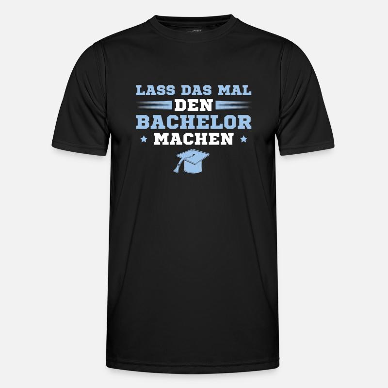Studium Bachelorprüfung Bachelor Abschluss Männer Funktions-T-Shirt