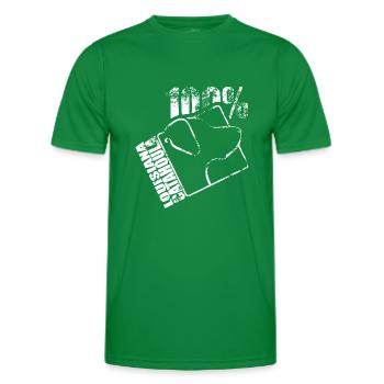 LOUISIANE Catahoula 100 - T-shirt sport Homme - vert - Devant - AI Model Male 178 dark (178cm)