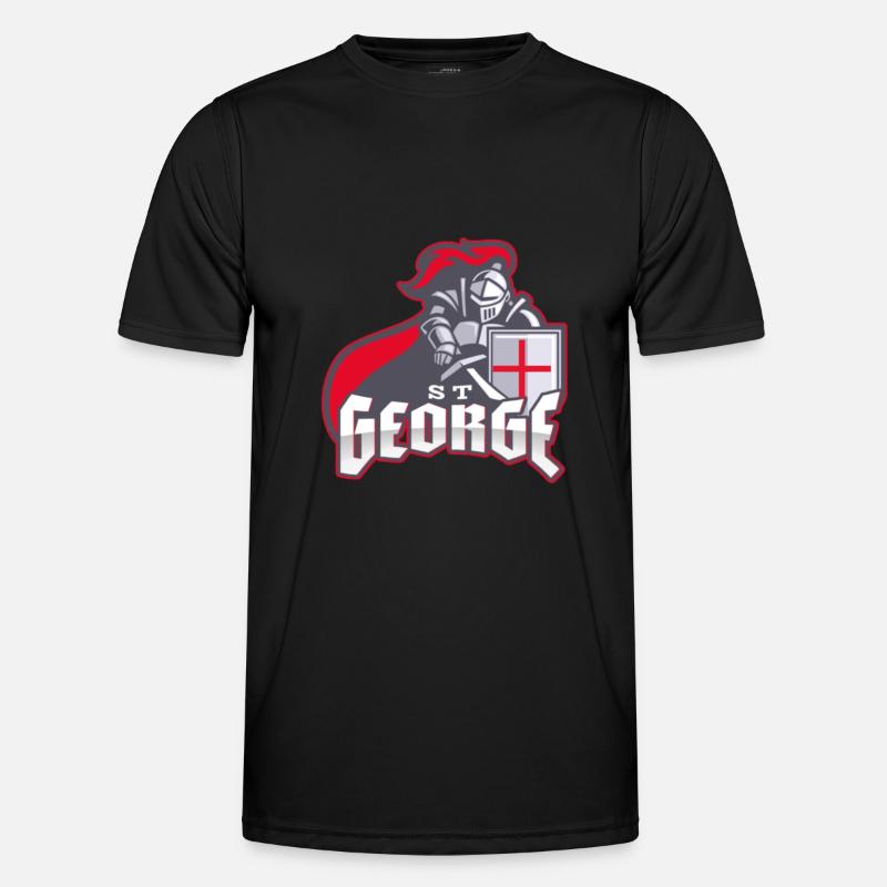 St George, Englisches Erbe Männer Funktions-T-Shirt
