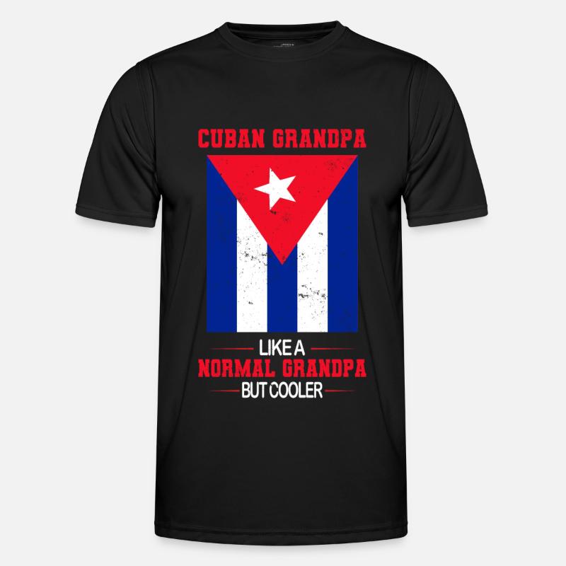 Cubano Maglietta sportiva per uomo