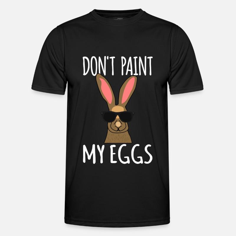 Easter Bunny - Men's Functional T-Shirt - black
