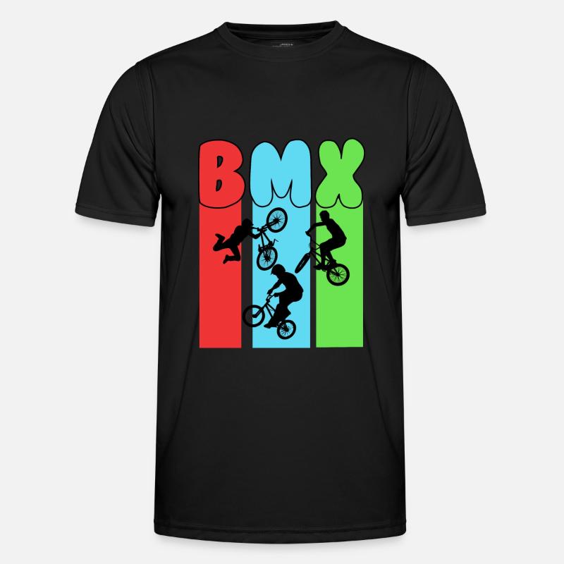 BMX - Men's Functional T-Shirt - black