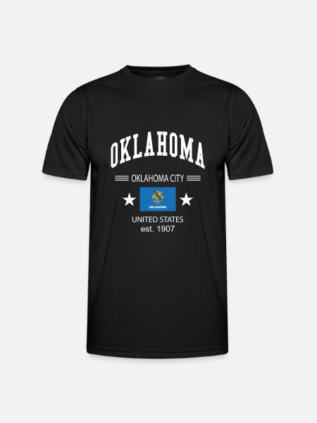 Oklahoma - Men's Functional T-Shirt - black