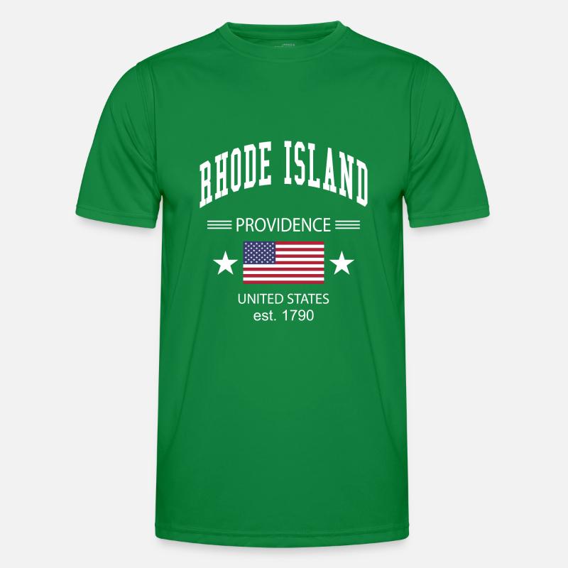 Rhode Island Men's Functional T-Shirt