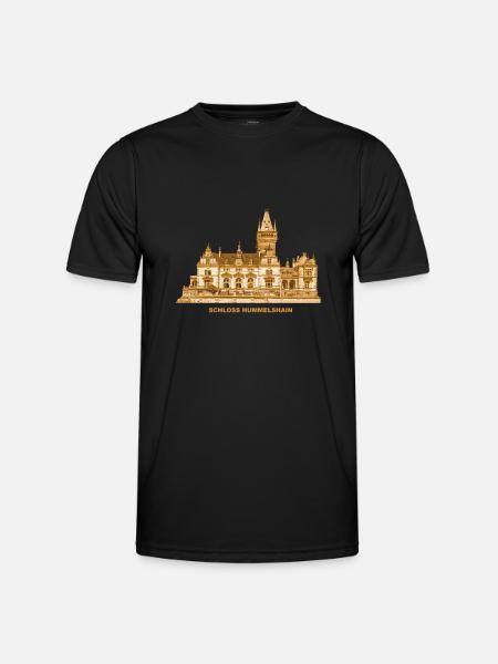 Hummelshain New Castle Schmölln Thuringia - Men's Functional T-Shirt - black