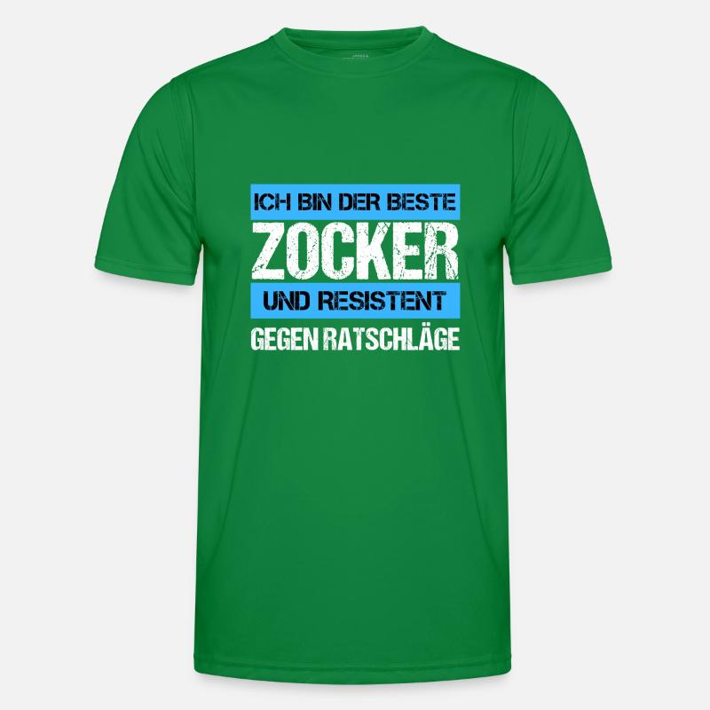Resistenter Zocker Männer Funktions-T-Shirt