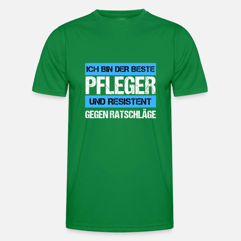 Resistenter Pfleger Männer Funktions-T-Shirt