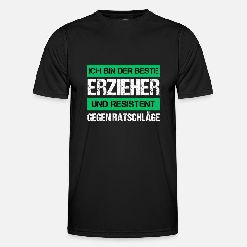 Resistant Educator - Men's Functional T-Shirt - black