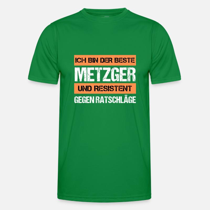 Resistenter Metzger Männer Funktions-T-Shirt
