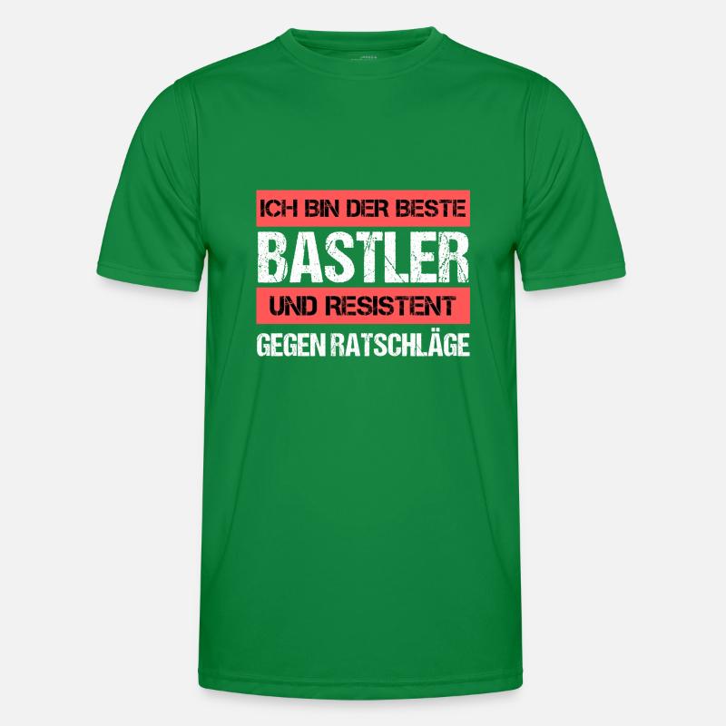Resistenter Bastler Männer Funktions-T-Shirt