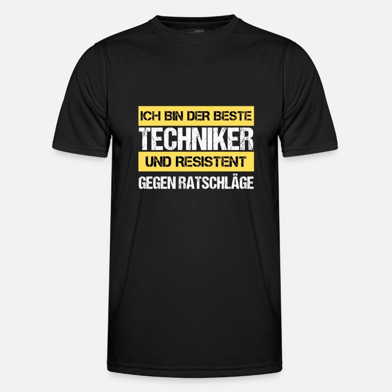 Resistant Technician - Men's Functional T-Shirt - black