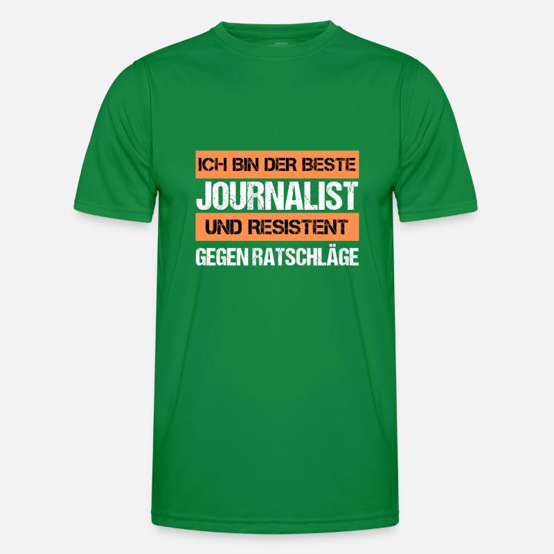 Resistant Journalist Men's Functional T-Shirt