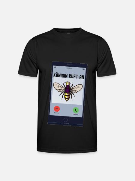Imker Imkerei Bienenzüchter - Männer Funktions-T-Shirt - Schwarz