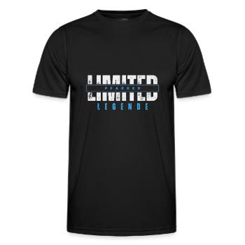 Limited Priest Legend. - Men's Functional T-Shirt - black - Front - AI Model Male 178 dark (178cm)