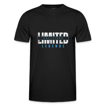 Limited politician legend. - Men's Functional T-Shirt - black - Front - AI Model Male 178 dark (178cm)
