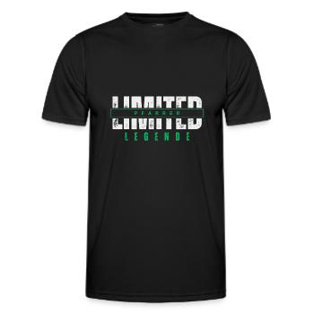Limited Priest Legend. - Men's Functional T-Shirt - black - Front - AI Model Male 178 dark (178cm)