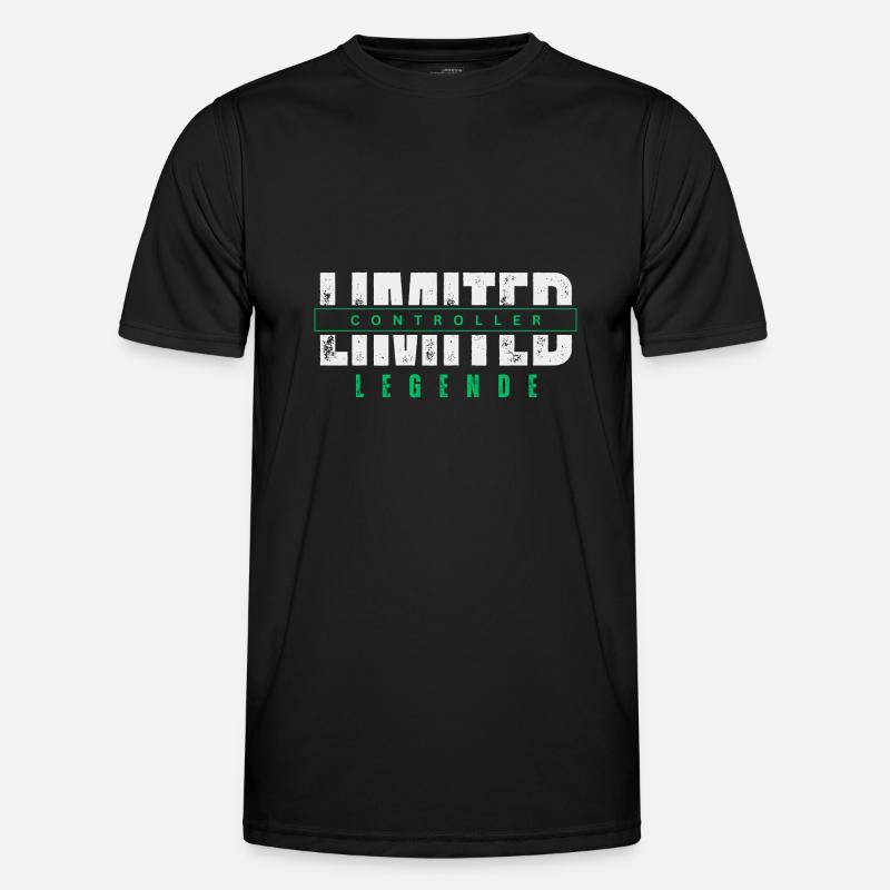 Limited Controller Legend. - Men's Functional T-Shirt - black