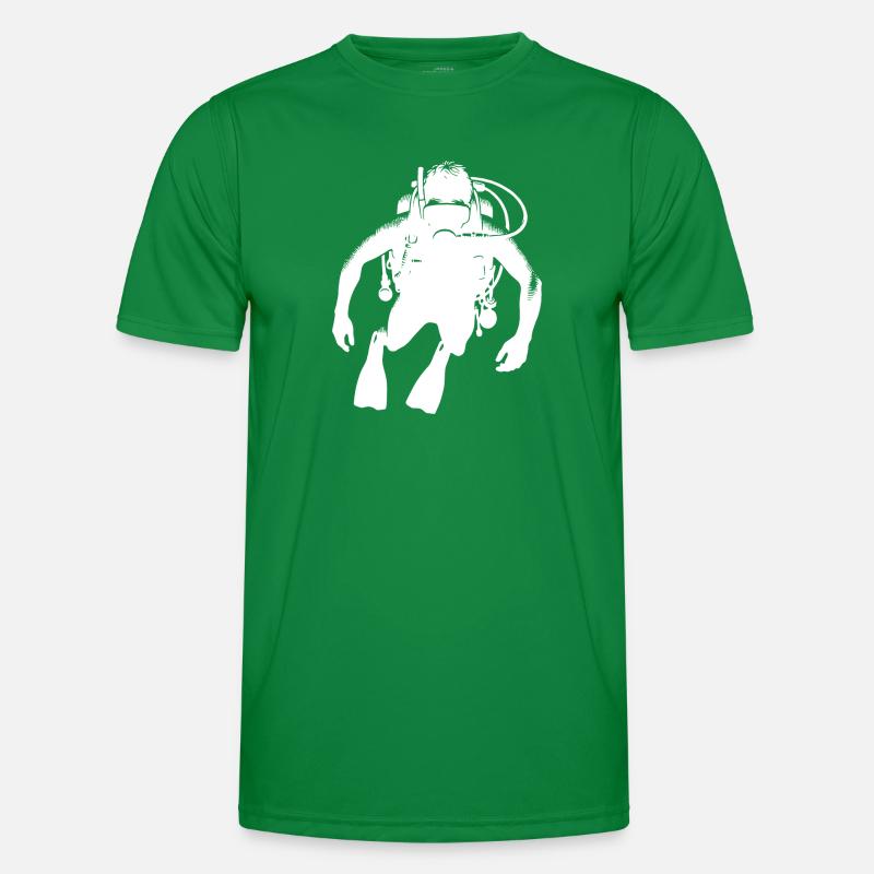 Conception d’un club de plongée flottant T-shirt sport Homme