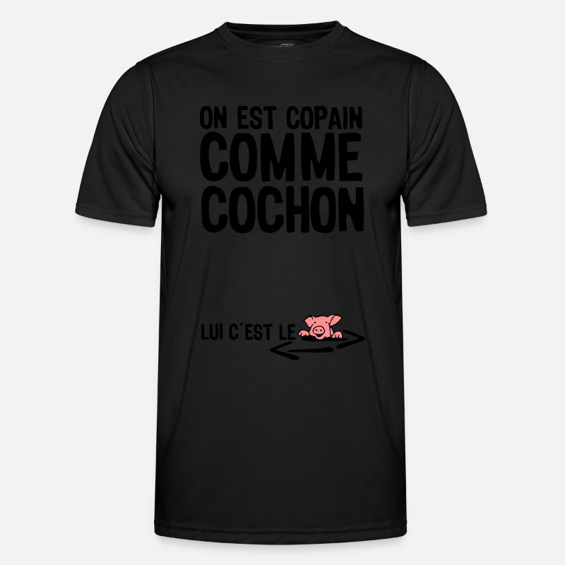 thick as thieves citation1 term - Men's Functional T-Shirt - black