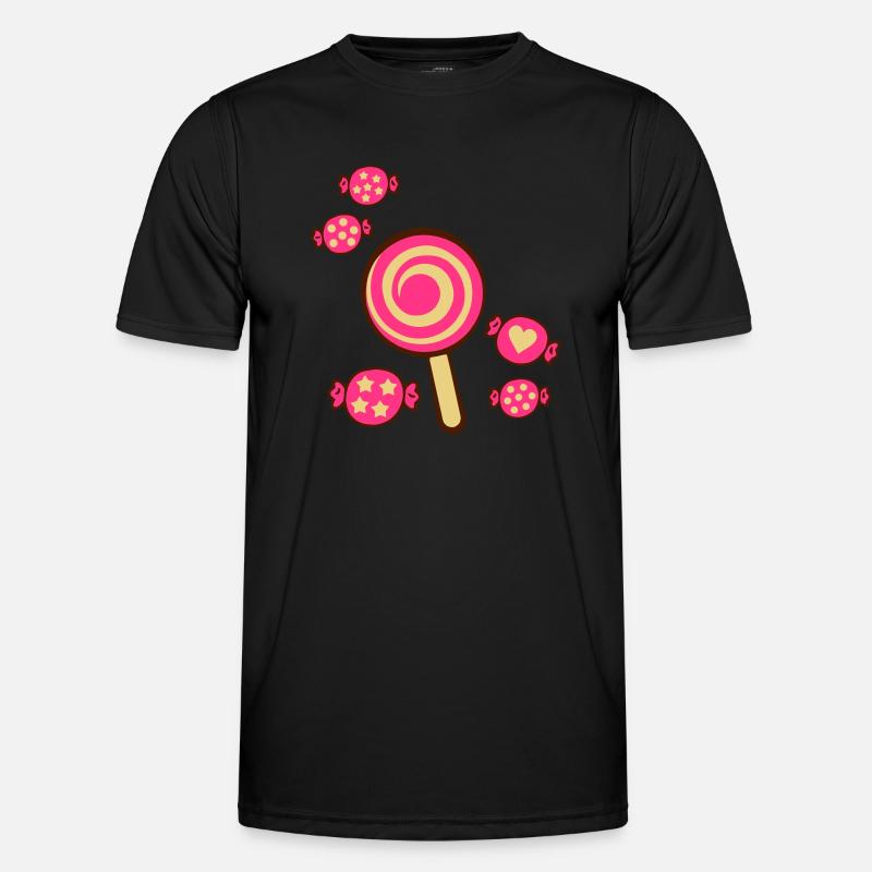 lolli & candy Männer Funktions-T-Shirt