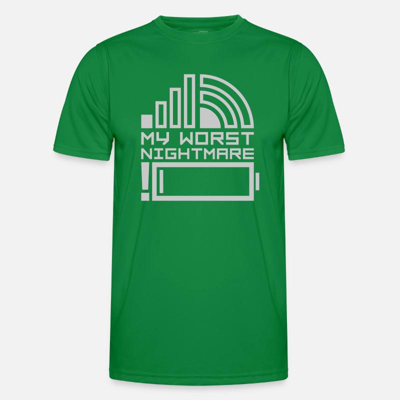 Logos my worst nightmare Men's Functional T-Shirt