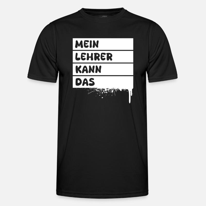 Gift for Teacher - Men's Functional T-Shirt - black