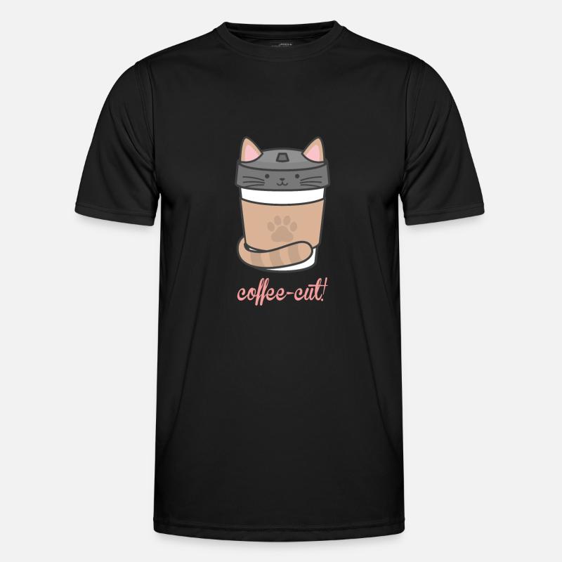 Coffee cut! Men's Functional T-Shirt