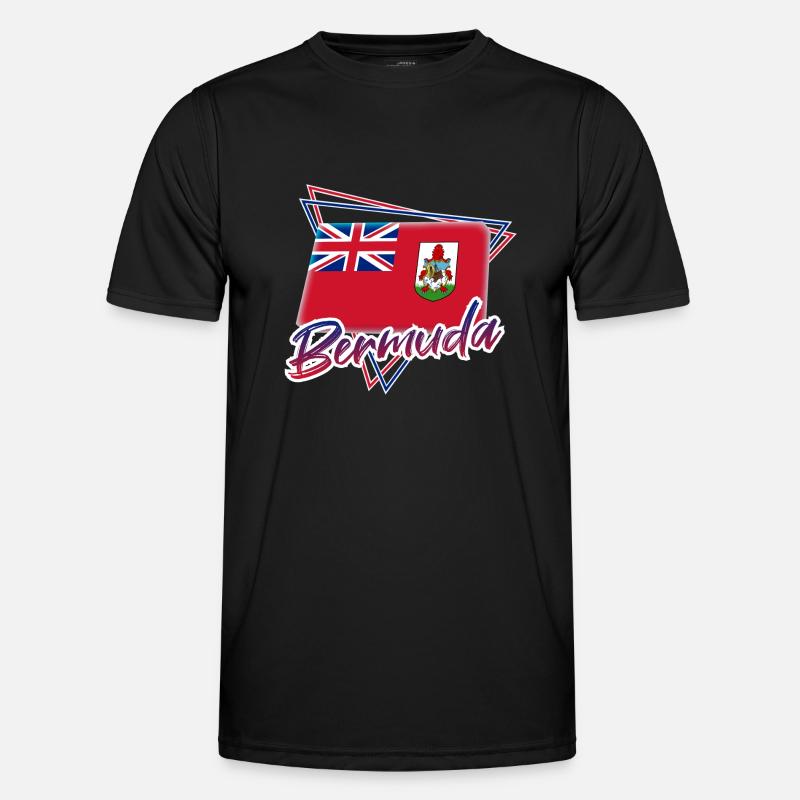 Bermuda - Men's Functional T-Shirt - black