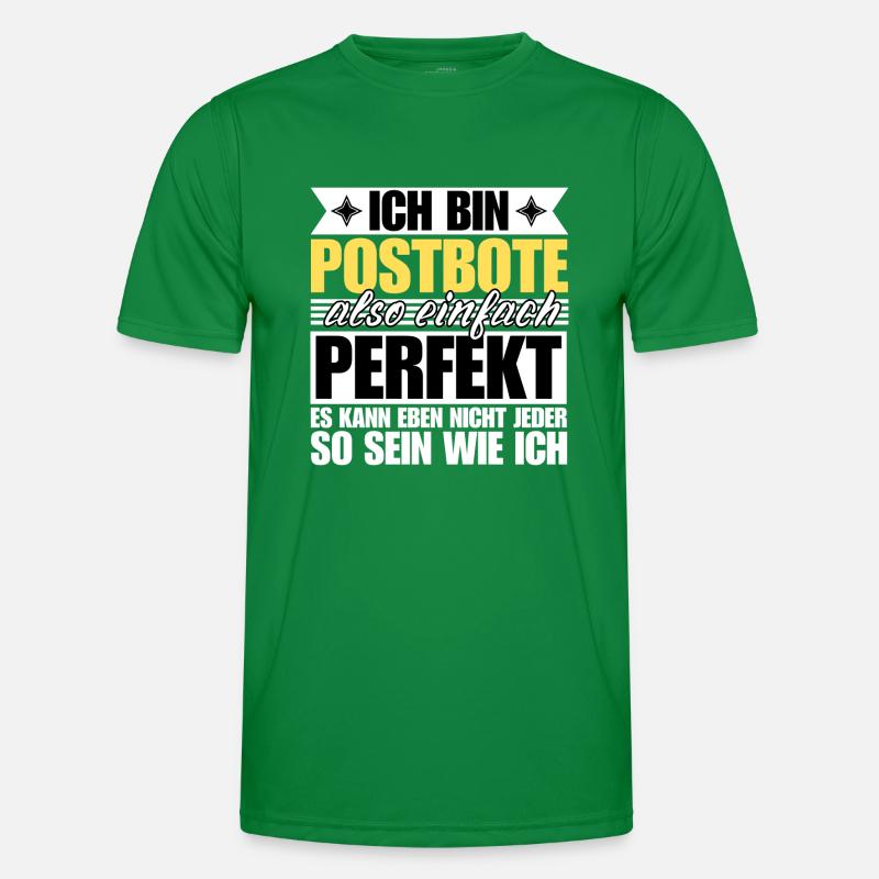 Perfekter Postbote Männer Funktions-T-Shirt
