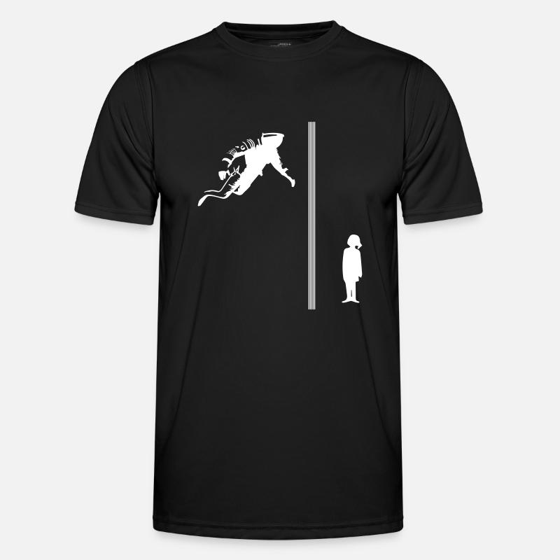 Interstellar_Murph - Männer Funktions-T-Shirt - Schwarz