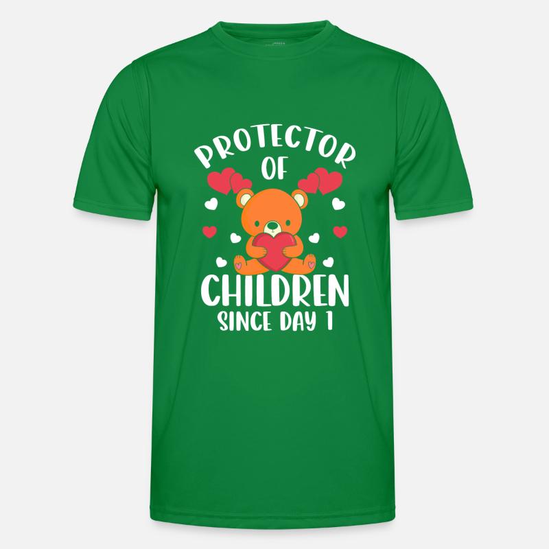 Teddy Nachwuchs Beschützer Männer Funktions-T-Shirt