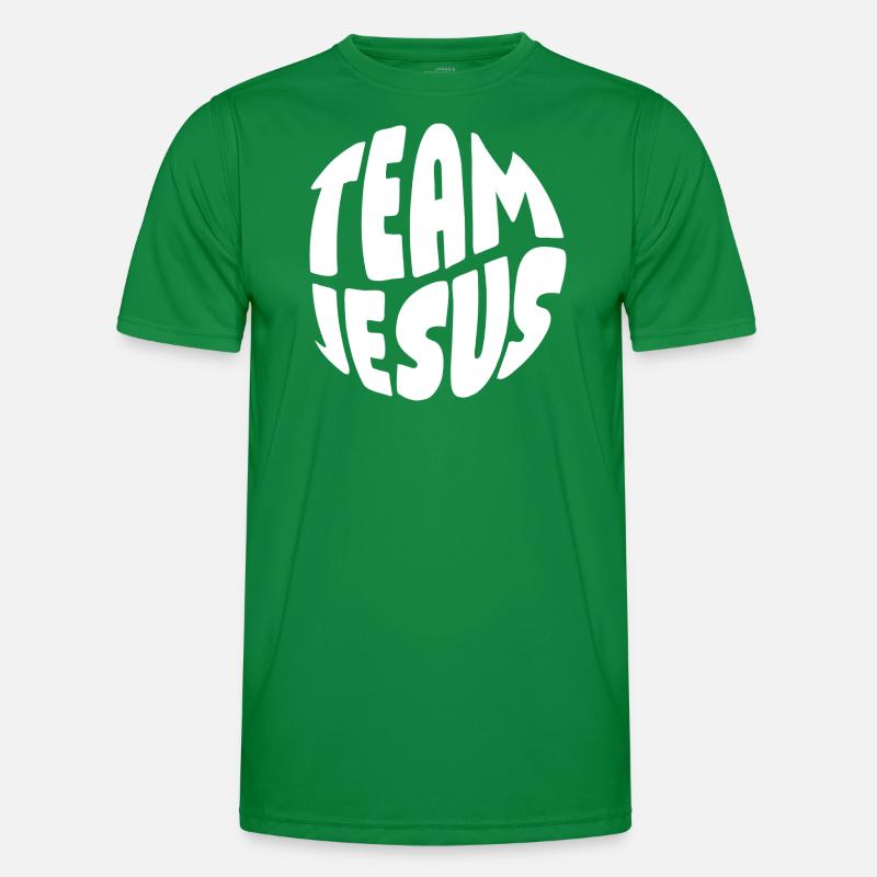 Team Jesus Männer Funktions-T-Shirt