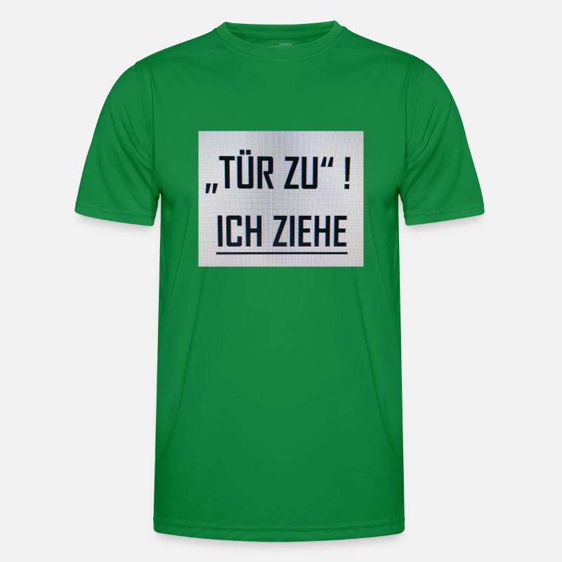 Tür zu Männer Funktions-T-Shirt