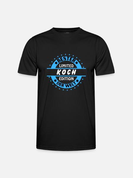 Meilleur chef du monde - T-shirt sport Homme - noir