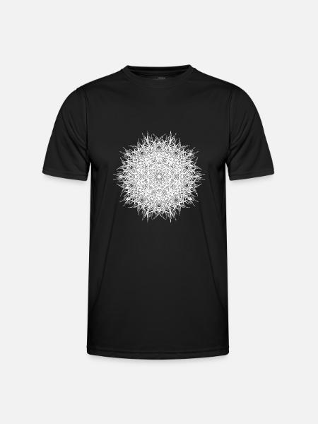 Oriental District Mandala - Men's Functional T-Shirt - black