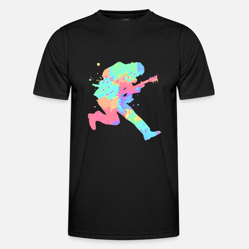 Gitarrist Männer Funktions-T-Shirt