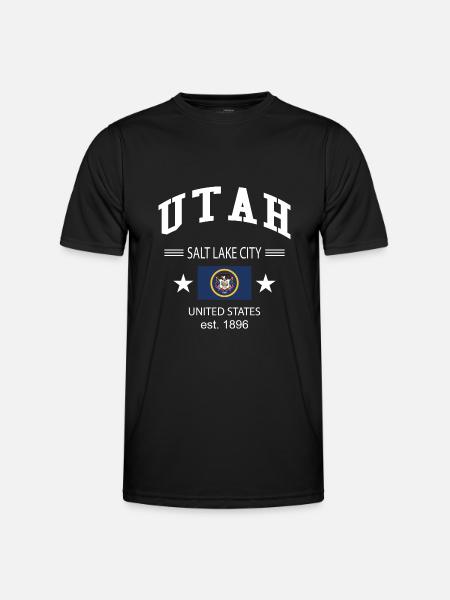 Utah - Men's Functional T-Shirt - black