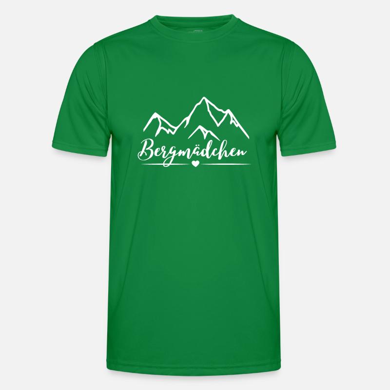 Bergmädchen Männer Funktions-T-Shirt