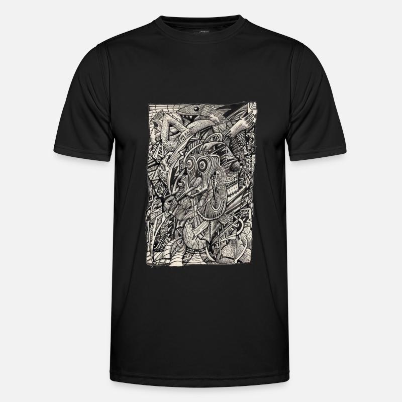 Jonah Complex - Men's Functional T-Shirt - black